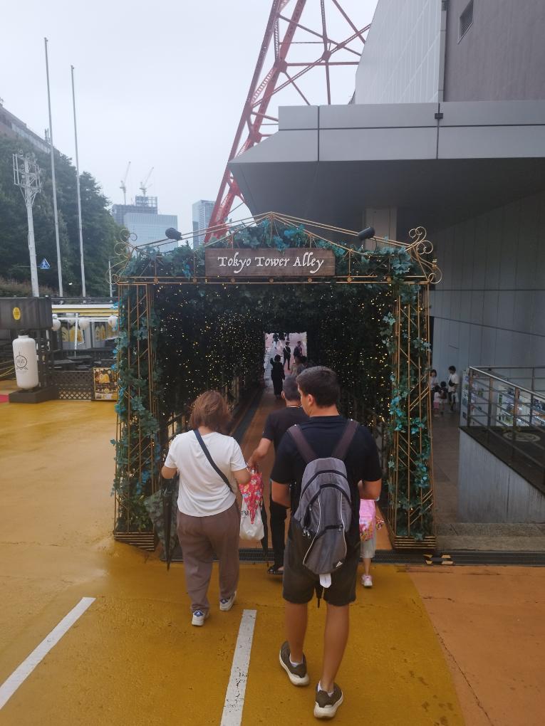 הכניסה למגדל טוקיו